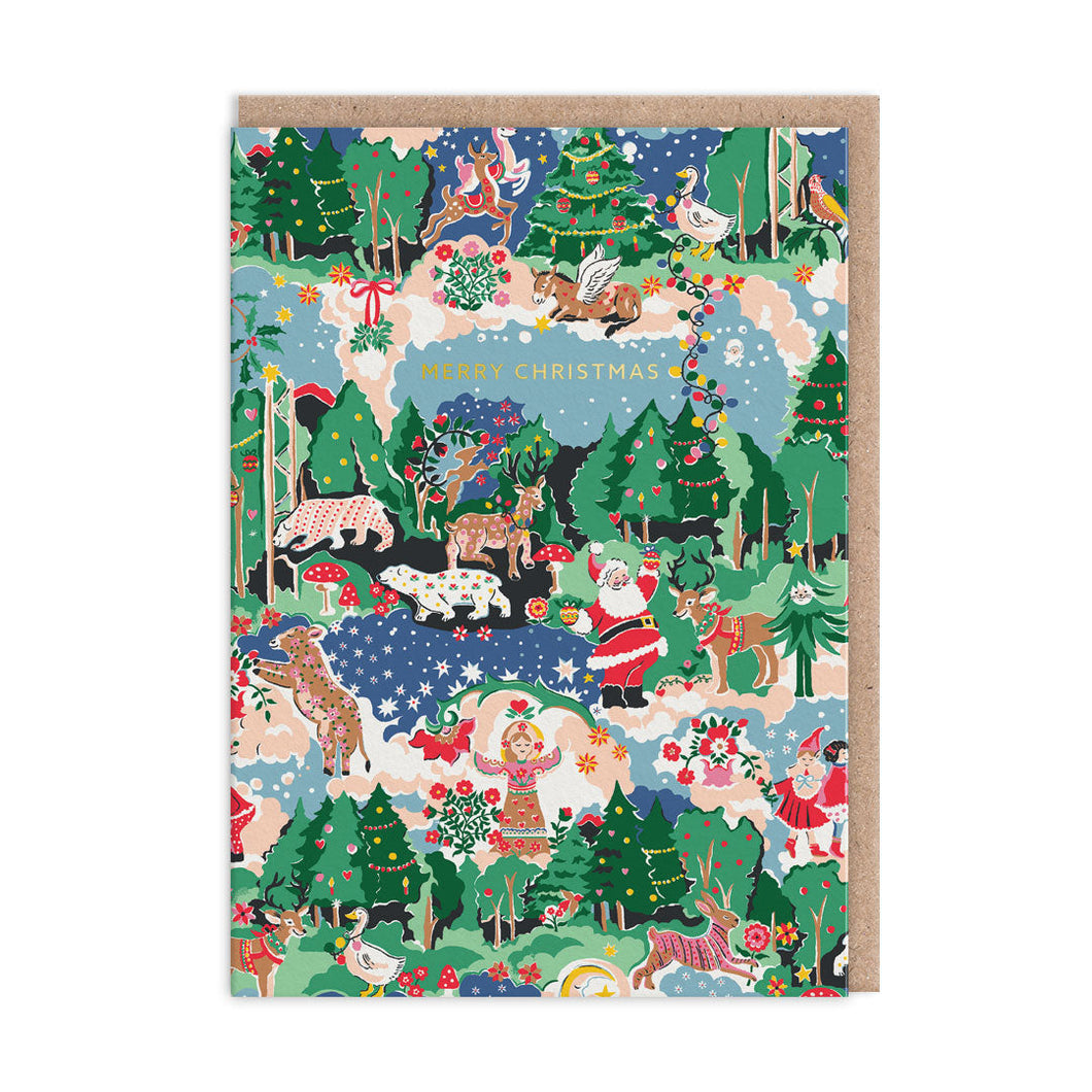 Cath Kidston Legends Christmas Card