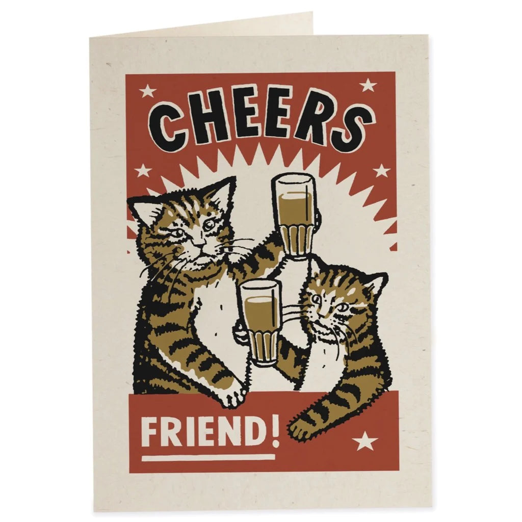 Archivist - ‘Cheers Friend’ Card