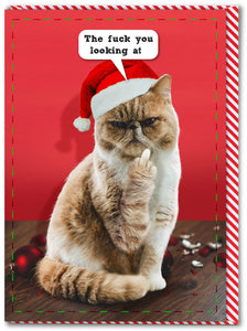 Grumpy Cat Christmas Card