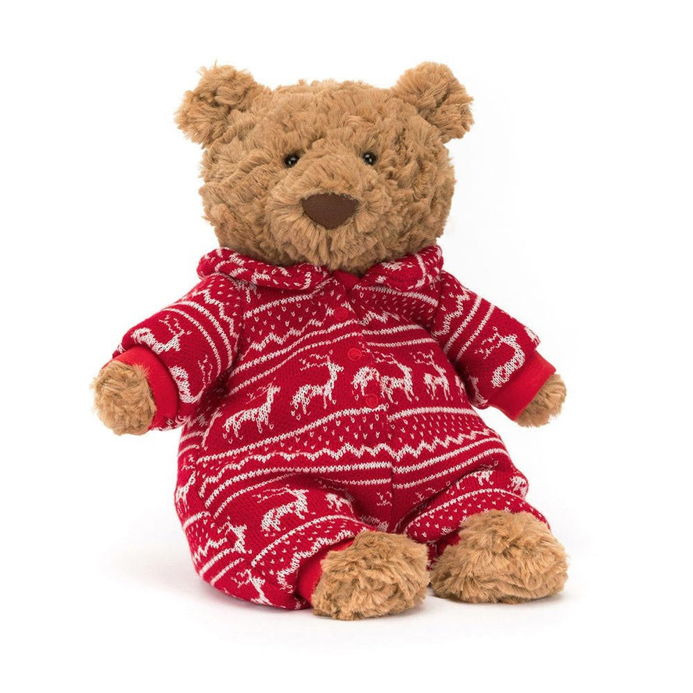 Jellycat - Bartholomew Bear Winter Pyjamas