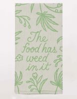 Blue Q - The Food Has Weed In It Tea Towel