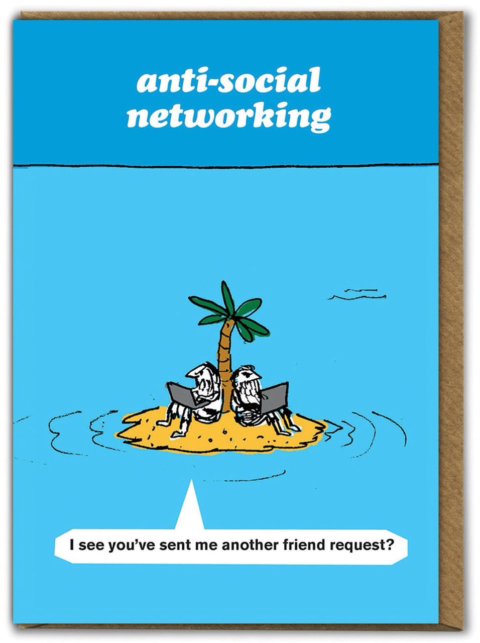 Modern Toss - Anti-Social Networking Card