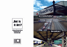 But Is It Art? - Leaving Reading Greetings Card