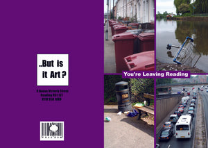 But Is It Art? - A4 Leaving Reading Greetings Card