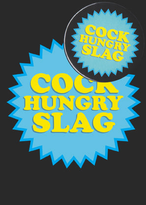 XXX-Boogaloo Stu - Cock Hungry Slag Card & Badge