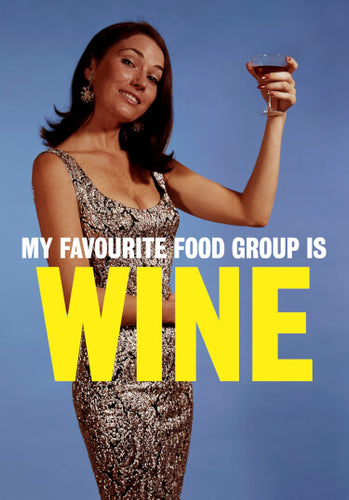Dean Morris - My Favourite Food Group Is Wine Card