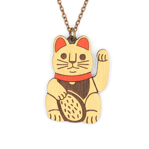 Materia Rica - Lucky Cat Necklace