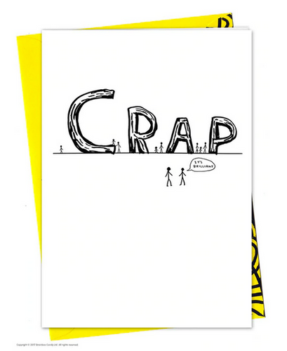 David Shrigley - Crap Card