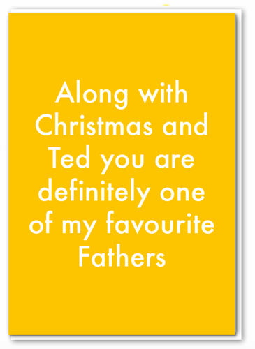 Objectables - Favourite Fathers Card