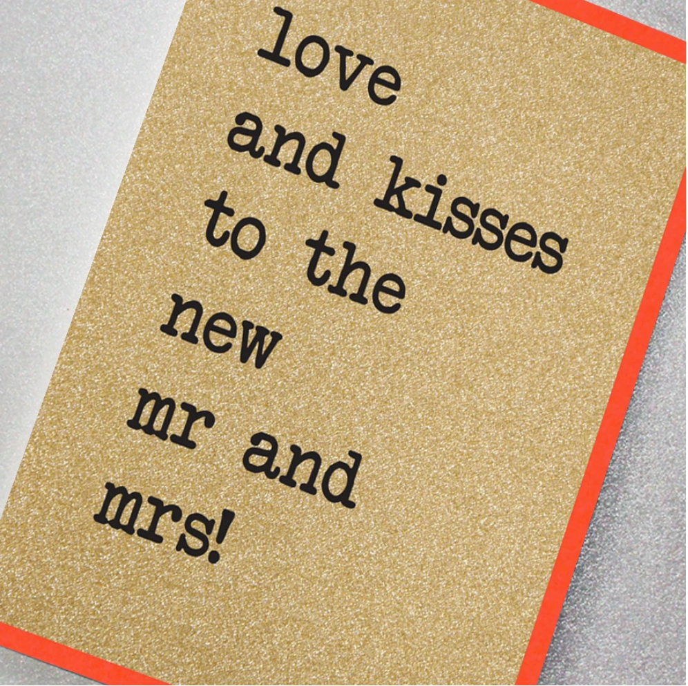 Counting Stars - Love And Kisses To The New Mr Card And Mrs!