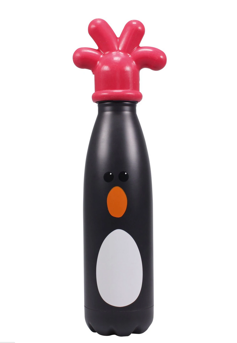 Water Bottle Metal - Wallace & Gromit (Feathers McGraw)