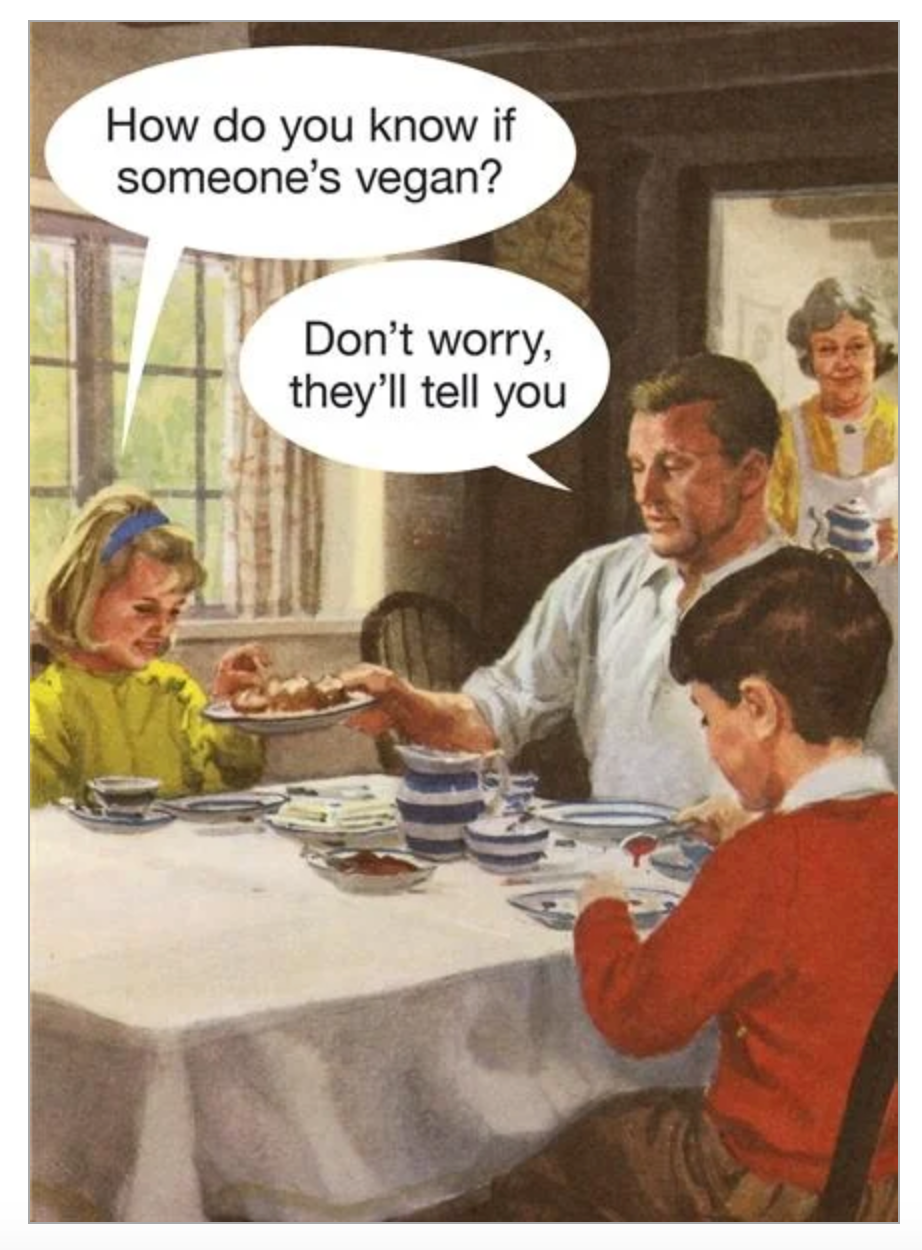 Ladybird - How do you know if someone's vegan? Card