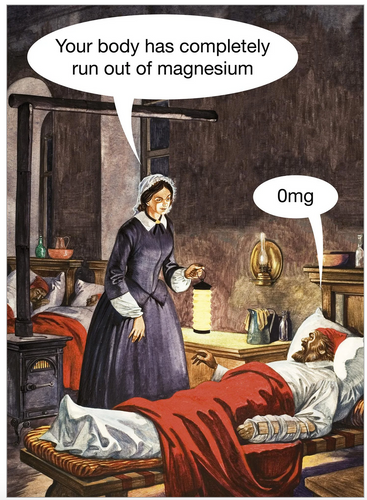 Ladybird - Run out of Magnesium Card