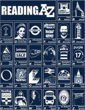 A to Z of Reading Deep Navy T-Shirt