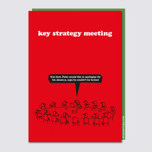 Modern Toss - Key Strategy Meeting Card