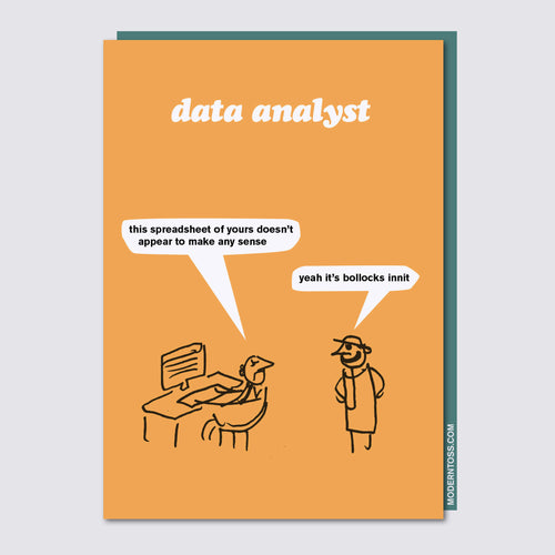 Modern Toss - Data Analyst Card