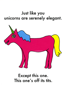 Objectables - Unicorns Are Serenly Elegant
