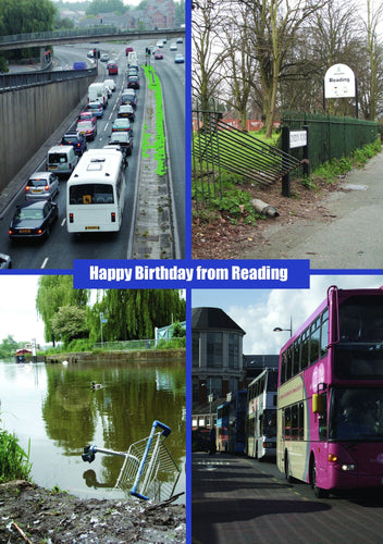 But Is It Art? - Happy Birthday from Reading Greetings Card